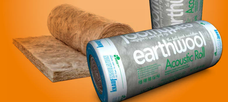 Knauf acoustic insulation roll.