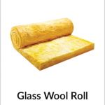 Glass wool roll