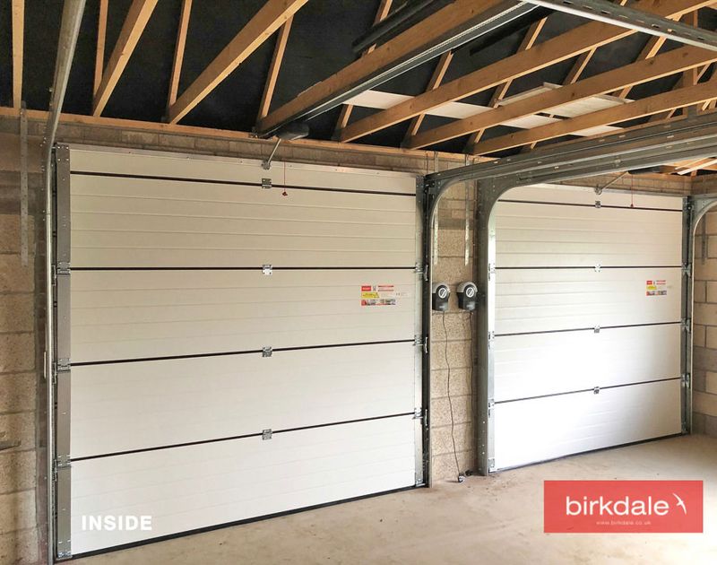 Birkdale Premium White Sectional Garage Door