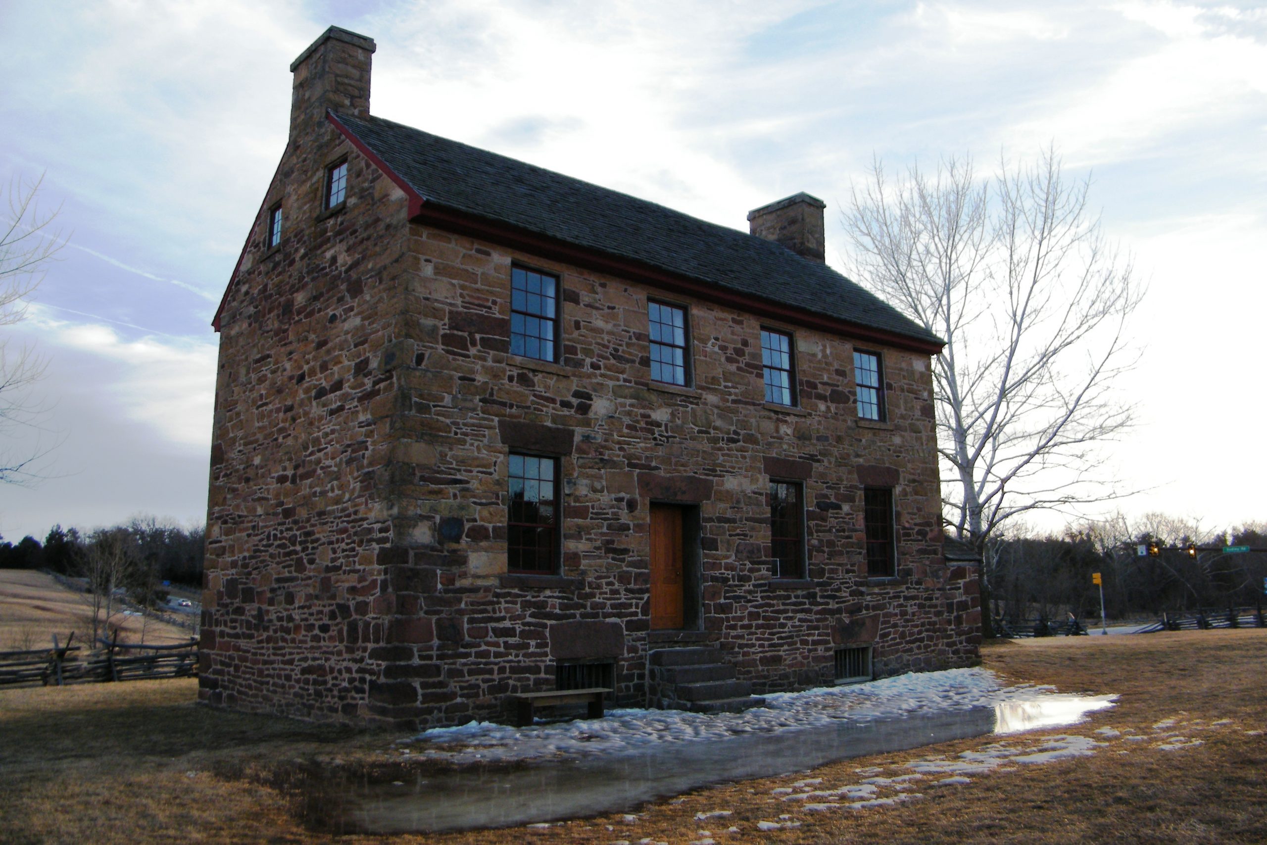 Large country house.