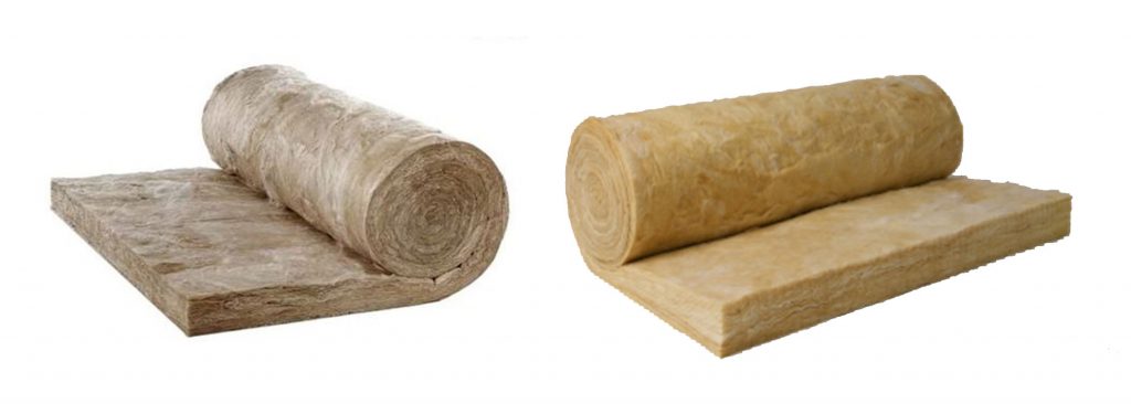 Thermal-acoustic insulation - TWINROLL - ROCKWOOL - stone wool / mineral  wool / roll