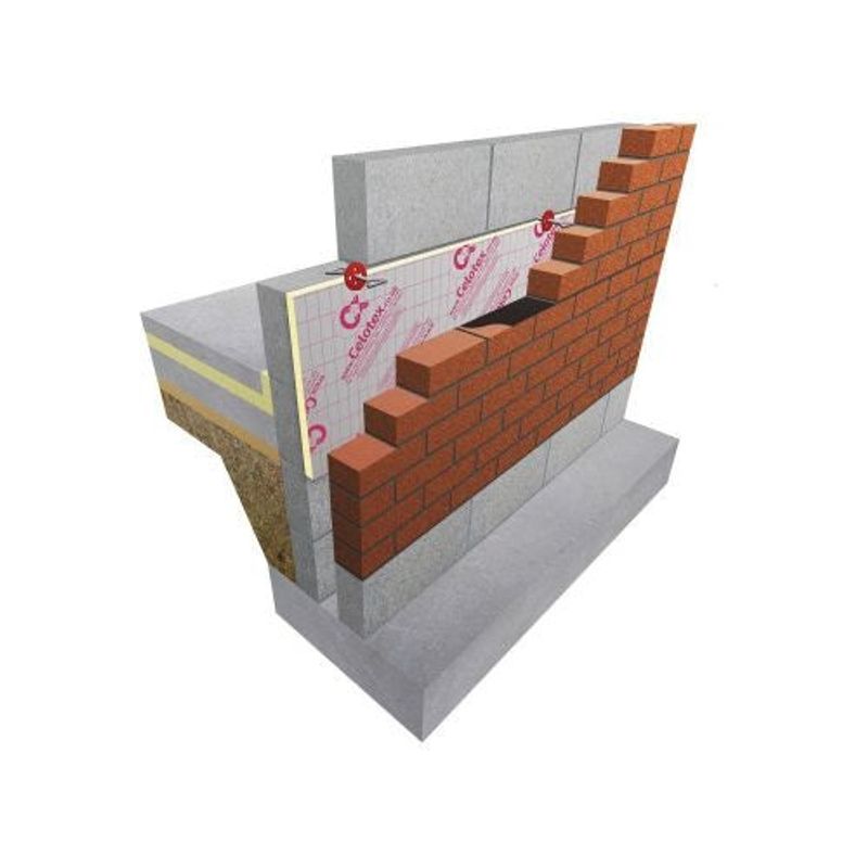 Celotex CW4100 Cavity Wall Insulation Board diagram