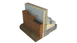 EcoTherm Eco-Cavity Full Fill insulation boards daigram.