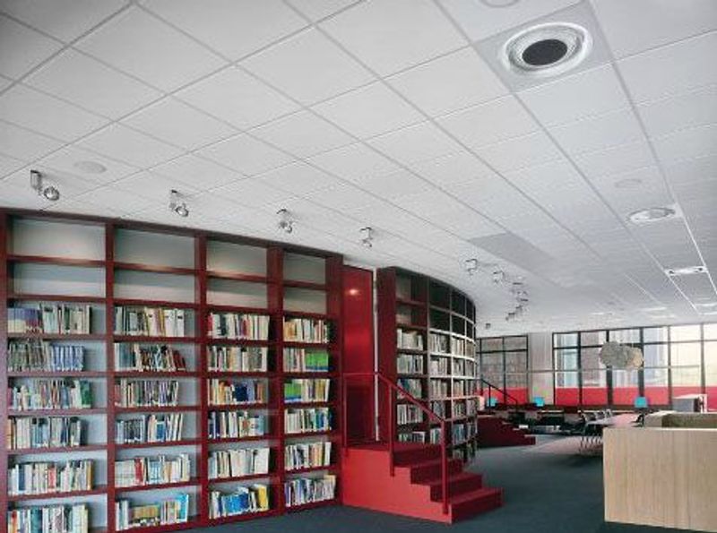 A public library room.