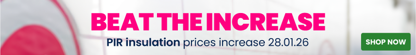Beat the price increase on PIR insulation
