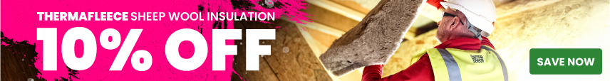 10% off Thermafleece sheep wool insulation