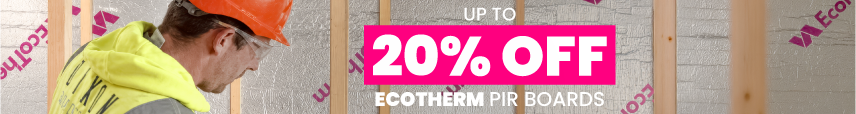 Up to 20% off EcoTherm PIR boards