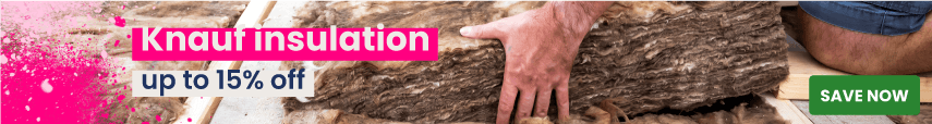 Knauf insulation up to 15% off
