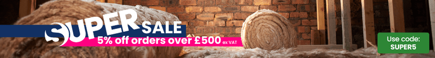 SUPER SALE 5% off orders over £500 ex VAT
