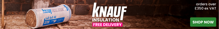 Knauf insulation - free delivery on orders over £350 ex VAT