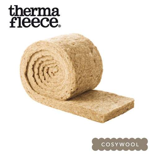 Sheeps Wool Insulation CosyWool by Thermafleece 100mm x 370mm - 7.22m2