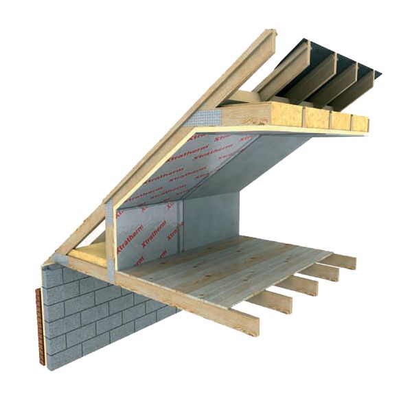 xtratherm thin-r pitched roof insulation board - 2.4m x 1