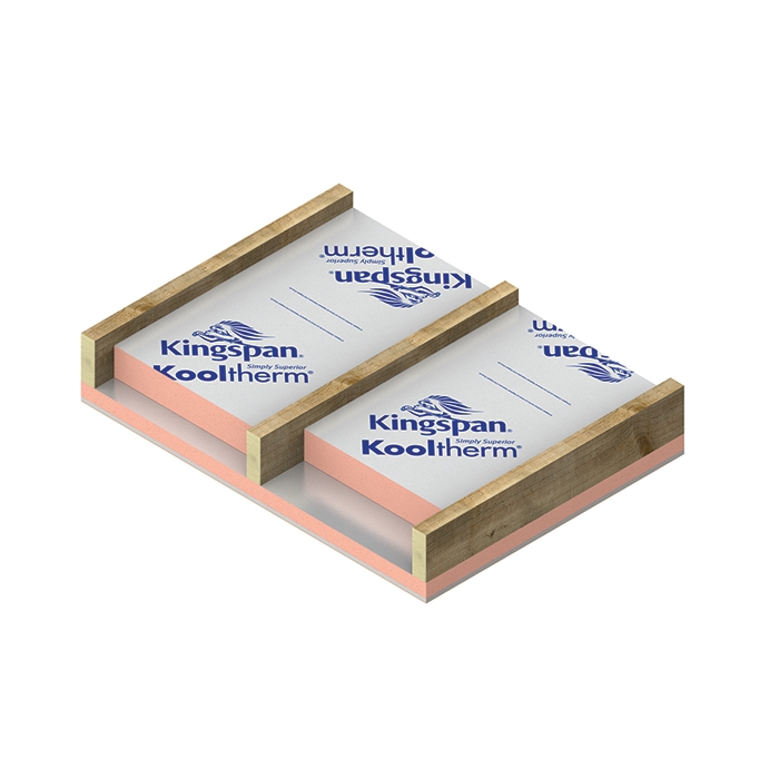 Kingspan Kooltherm K118 Insulated Plasterboard 72.5mm 31.68m2 (11 sheets) Insulation