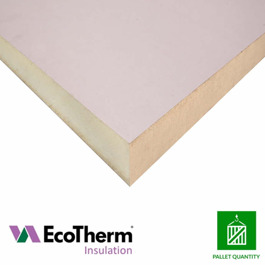 EcoTherm EcoTorch 50mm Rigid PIR Flat Roof Insulation Board 69.12m2