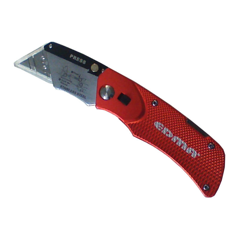 Plasterboard Cutter Folding Utility Knife with Belt Holster by EDMA