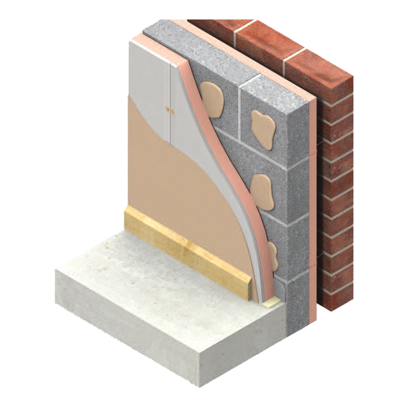 Kingspan Kooltherm K118 Insulated Plasterboard 72.5mm - 31.68m2 (11 ...