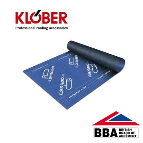 Klober Permo Air Permeable Breather Membrane 50m x 1.5m Roll Insulation Superstore