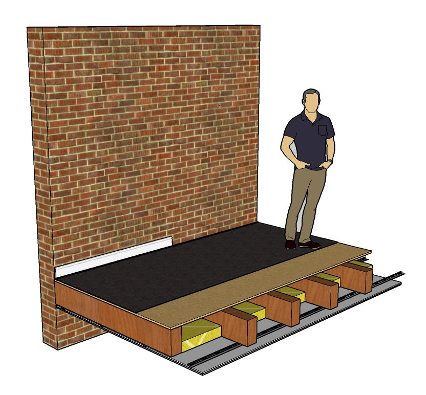 Regupol 3912 Timber Acoustic Underlay 15m x 1m x 6mm Insulation