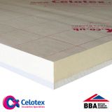 Insulated Plasterboard from Celotex PL3050 - 2.4m x 1.2m x 62.5mm