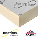 Recticel Eurothane GP PIR Rigid Insulation Board - 2.4m x 1.2m x 25mm